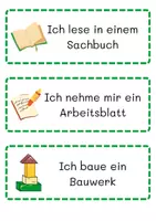 Vorschau - Aufgabenkarten - Ich bin fertig-was kann ich tun - Seite 2