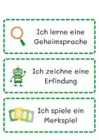 Vorschau - Aufgabenkarten - Ich bin fertig-was kann ich tun - Seite 3