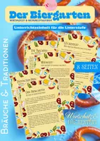 anteprima - Esercizi - Deutsches Bier und der Biergarten – Cultura Bavarese TEDESCO QCER B1 - Pagina di copertina