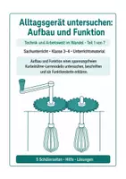 Vorschau - Arbeitsblätter - Sachunterricht Klasse 3–4: Technik und Arbeitswelt im Wandel – komplette Reihe (7 Materialien) - Seite 1