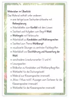 Vorschau - Unterrichtsreihen - Im Dschungel wird gewählt | Wahlen & Demokratie | Sachunterricht Klasse 3–4 | Materialpaket + Klassensprecher:innenwahl - Seite 1