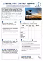 Vorschau - Stundenentwürfe - 10 Vertretungsstunden Religion Klasse 7-8 - Seite 1