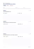 Vorschau - Test - Test - Plus- und Minusklammern auflösen - Test A und B in zwei Stufen - Seite 3