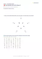 Vorschau - Arbeitsblätter - Willkommen zurück, Fit für Klasse 2, Mathe, Deutsch - Seite 3