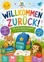 Vorschau - Arbeitsblätter - Willkommen zurück, Fit für Klasse 2 bis 5, Mathe, Deutsch - Seite 1