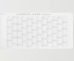 Vorschau - Poster - Schuljahresplaner 2026/2027 blanko - Deckblatt