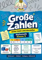 Vorschau - Arbeitsblätter - Große Zahlen Klasse 5 – Stellenwert & Zahlenstrahl - Deckblatt