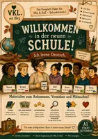 Vorschau - Arbeitsblätter - VKL mit Herz: Länder_Artikel_Zahlen DAZ - Deckblatt