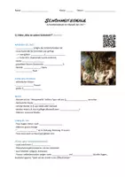 Vorschau - Arbeitsblätter - Schönheitsideale im Wandel der Zeit - Arbeitsblatt zu Videos von Galileo und ZDF Info - Deckblatt