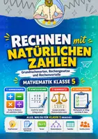 Vorschau - Arbeitsblätter - Natürliche Zahlen – Klasse 5 - Deckblatt