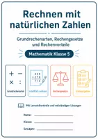 Vorschau - Arbeitsblätter - Natürliche Zahlen – Klasse 5 - Seite 1