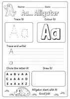 Προεπισκόπηση - Φύλλα εργασίας - English Alphabet - Φύλλα εργασίας - Σελίδα 3