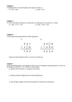 Vorschau - Arbeitsblätter - Mathematik: Grundrechenarten - Schriftliche Addition (Empfehlung Gymnasium Klasse 5) - Seite 1