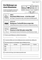 Vorschau - Arbeitsblätter - Sachtextanalyse Hitze Klasse 7 8 - Seite 2