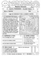 anteprima - Esercizi - Classe Terza: 10 prove ingresso Italiano e Grammatica - Pagina 3