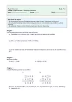 Vorschau - Arbeitsblätter - Mathematik: Grundrechenarten - Schriftliche Subtraktion (Empfehlung Gymnasium Klasse 5) - Seite 2