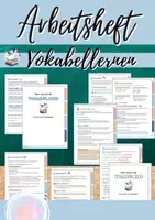Vorschau - Arbeitsblätter - Mon carnet de vocabulaire – Vokabeln lernen (Französisch) - Deckblatt