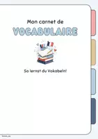 Vorschau - Arbeitsblätter - Mon carnet de vocabulaire – Vokabeln lernen (Französisch) - Seite 3