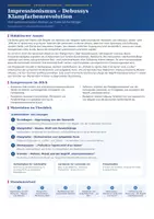 Vorschau - Unterrichtsreihen - Impressionismus in der Musik – Debussys Klangfarbenrevolution | Unterrichtsreihe Musik Sek II | Debussy, Klangfarbe & Impressionismus - Seite 1