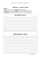 Vorschau - Arbeitsblätter - Einstieg Judentum - Erste Fragen entwickeln - Seite 2