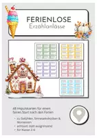 Vorschau - Stundenentwürfe - Ferienlose Erzählkarten für den Morgenkreis nach den Ferien - Deckblatt