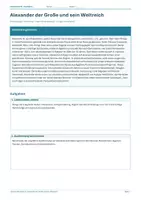 Vorschau - Arbeitsblätter - Materialpaket – Geschichte Klasse 6 – Arbeitsblätter - Seite 1