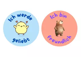Vorschau - Poster - Positive Affirmationen für den Klassenraum 🌈 - Seite 1