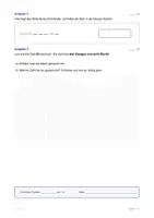 Vorschau - Test - Test · Zahlen darstellen bis 100 · Test A und B mit Lösungen - Seite 2