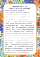 anteprima - Esercizi - GRAMMATICA TEDESCA Relativsätze und Relativpronomen QCER B1 B2 - Pagina 3
