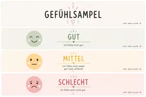 Vorschau - Poster - Gefühlsampel - Deckblatt
