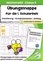 Vorschau - Arbeitsblätter - Übungsmappen Mathematik 4. Klasse | Vorbereitung auf alle 4 Schularbeiten - Seite 2