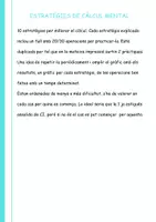 Vista previa - Hojas de trabajo - 10 ESTRATÈGIES PER MILLORAR EL CÀLCUL - página 1