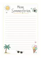 Vorschau - Mal- und Bastelvorlagen - Meine Ferienmomente | Kreativer Schreibanlass nach den Sommerferien - Seite 2