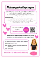 Vorschau - Mal- und Bastelvorlagen - Blumige Grüße zum Schulstart - Grußkärtchen - Willkommensgruß - Seite 3
