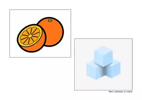 Aperçu - Cartes / Images - Anglais - Flashcards - Aliments - P3 - Page de couverture