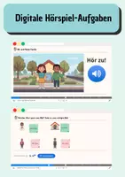 Vorschau - Arbeitsblätter - Hörverstehen DaZ A1 – Hörspiel „Meine Familie" interaktiv + Arbeitsblätter | Familie, Audio, QR-Code - Seite 2