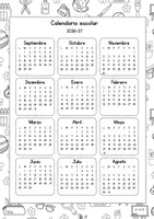 Vista previa - Para docentes: organización, planificación y formación - PLANIFICADOR SEMANA VISTA labrujuademipizarra - página 3