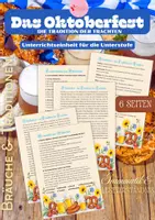 anteprima - Esercizi - COSTUMI BAVARESI all'Oktoberfest – die Tradition der Trachten – Unità didattica culturale B1 B2 - Pagina di copertina