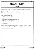 Vorschau - Poster - Growth Mindset Poster - Klassenraum Dekoration - Seite 2