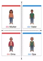Vorschau - Arbeitsblätter - DaZ A1 Schulstartpaket „Ankommen auf Deutsch" – 3 Hörspiele + Bildkarten + Sprechanlässe | Willkommensklasse: Hören · Wortschatz · Sprechen - Seite 2