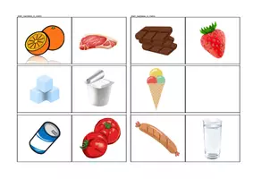 Aperçu - Cartes / Images - Anglais - Bingo Alimentation - P3 - Page de couverture