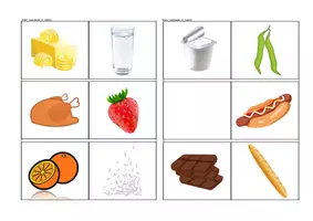 Aperçu - Cartes / Images - Anglais - Bingo Alimentation - P3 - Page 3