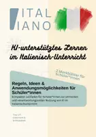 Vorschau - Poster - KI im Italienischunterricht - Leitfaden - Deckblatt