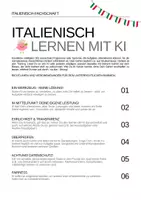 Vorschau - Poster - KI im Italienischunterricht - Leitfaden - Seite 2