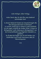 Vorschau - Experimente - Sicherheitsregeln für den Fachraum (Biologie) - Seite 1