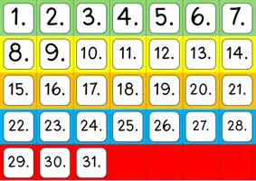Vorschau - Arbeitsblätter - Kalender Klasse 1 - 4 Materialpaket - Seite 2