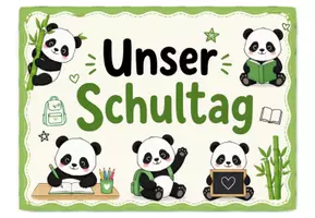 Vorschau - Poster - Panda - Unser Schultag Tagestransparenz - Seite 3