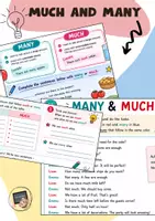 Vorschau - Arbeitsblätter - much many intro, exercise and tandem activity - Induktive Einführung - Deckblatt