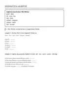 Vorschau - Arbeitsblätter - 30-seitiges Arbeitsheft Deutsch (DaZ / 3-4 Klasse): Wortschatz, Grammatik & Leseverständnis - Seite 1
