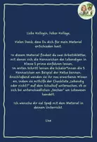 Vorschau - Arbeitsblätter - Die Kennzeichen des Lebendigen - zweiteiliges Material - Seite 1